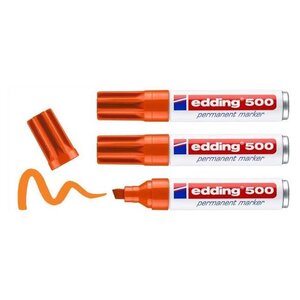 Marqueur Permanent 500 Orange 2-7 mm x 3 EDDING