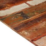 vidaXL Dessus de table carré 80x80 cm 15-16 mm Bois de récupération