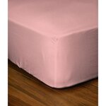 Drap-housse 180 x 200+30 cm - Rose
