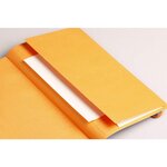 Cahier Souple Coquelicot - A4+ - Ligné - 160 p - Papier Ivoire 90 g/m² - Simili Cuir RHODIA