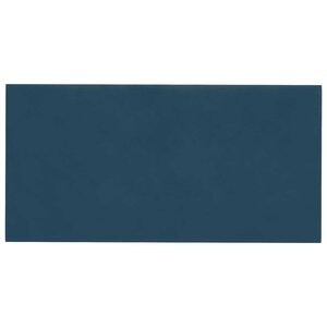 vidaXL Tête de lit murale 12 Pièces Bleu Velours