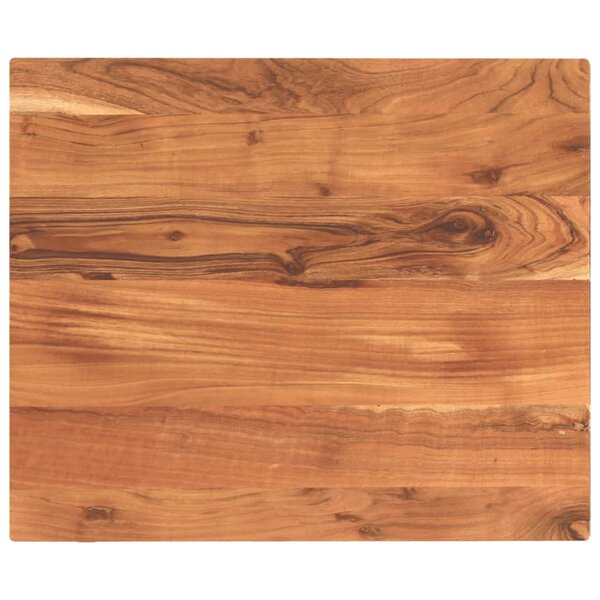 vidaXL Dessus de table 60x50x3 8 cm rectangulaire bois massif d'acacia
