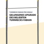 Hudora 64003 - Barre fixe de gymnastique Fabian Pro single