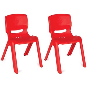 Siva 20144-20144 - Lot de 2 Chaises rouges pour enfants