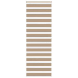 vidaXL Store zèbre marron sable largeur du tissu 80 9 cm polyester