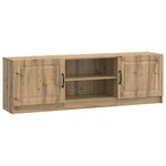 vidaXL Meuble TV Chêne artisanal 150 x 31 x 47 cm Bois d'ingénierie