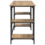 vidaXL Bureau Chêne artisanal 140 x 50 x 75 cm Bois d'ingénierie
