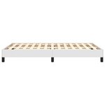 vidaXL Cadre de lit sans matelas blanc 120x190 cm similicuir
