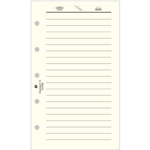 Recharge Exatime 11 adresses-téléphones 32 feuillets 105x67 mm EXACOMPTA