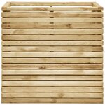 vidaXL Lit surélevé 100x50x100 cm Bois de pin imprégné