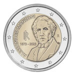 2 euros commémorative Italie 2023 - Alessandro Manzoni.