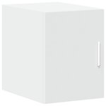 vidaXL Armoire de rangement mince blanc 30x42 5x225 cm