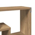 vidaXL Étagère murale chêne artisanal 85x16x52 5 cm bois d'ingénierie