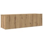 vidaXL Ensemble de 6 meubles TV Chêne artisan Bois d'ingénierie
