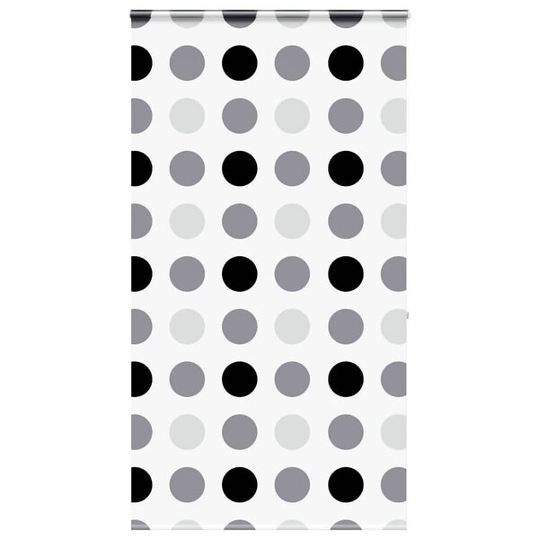 vidaXL Store enrouleur de douche avec cassette largeur du tissu 136 cm