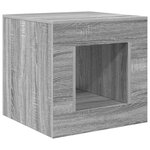 vidaXL Gris Sonoma