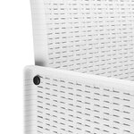 vidaXL Ensemble de salle à manger pour jardin 9 Pièces Gris clair