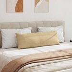 vidaXL Coussins de canapé 2 Pièces Vert gris 120 x 40 cm