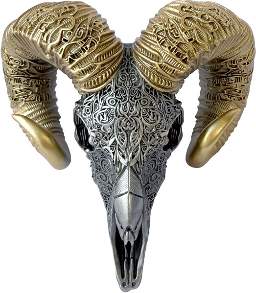 Monnaie SOVEREIGN Carved Skull 2 Oz Argent 2000 Francs Cameroon 2026 (PRÉCOMMANDE)