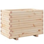 vidaXL Jardinière 70x40x49 5 cm bois de pin massif