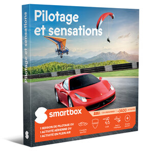 SMARTBOX - Coffret Cadeau Pilotage et sensations -  Sport & Aventure