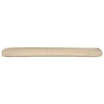 vidaXL Coussin de palette pour banc beige 200x40x8 cm en tissu Oxford