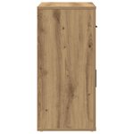 vidaXL Buffet chêne artisanal 80x33x70 cm bois d'ingénierie