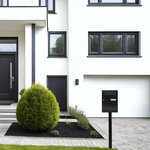 Boite à colis Eclipse 1 porte noir mat RAL 9005 M