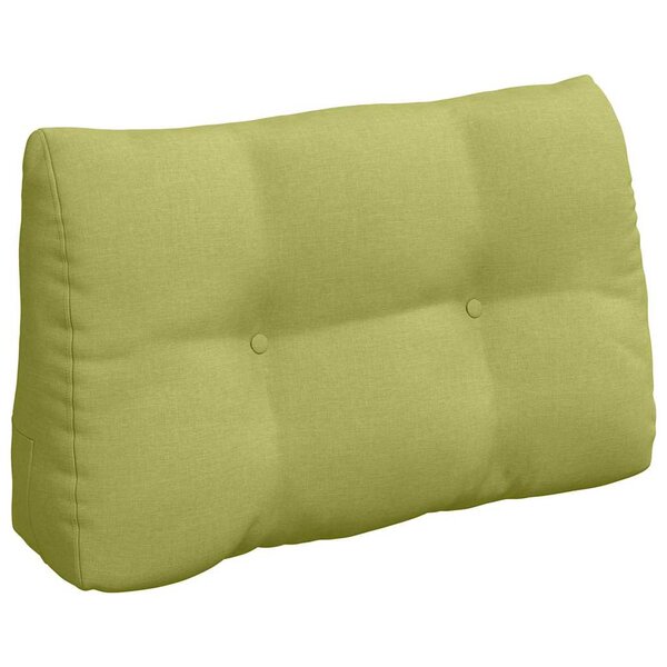 vidaXL Coussin de Dos Vert clair 80 x 24 x 50 cm tissu