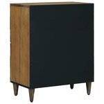 vidaXL Buffet Marron 60 x 33 5 x 75 cm Bois de mangue massif