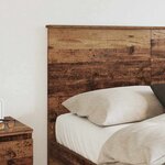 vidaXL Tête de lit Bois Ancien 140 cm Bois d'ingénierie