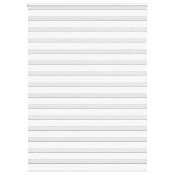 vidaXL Store zèbre blanc 165x200 cm largeur du tissu 160 9cm polyester