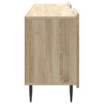 vidaXL Meuble TV Chêne Sonoma 150 x 31 x 52 cm Bois d'ingénierie