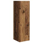 vidaXL Meuble TV mural Bois Ancien 30 x 31 x 100 cm Bois d'ingénierie
