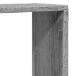 vidaXL Étagère murale sonoma gris 96x18x60 cm bois ingénierie