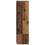 vidaXL Buffet haut 29 5x34x119 5 cm vieux bois bois d'ingénierie