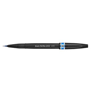 PentelArts Stylo pinceau Sign Pen Artist  bleu claire x 12 PENTEL ARTS