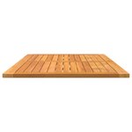 vidaXL Plateau de table 120x70x2 2 cm en teck massif