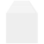 vidaXL Meuble TV mural 2 Pièces Blanc 60 x 31 x 29.5 cm Bois d'ingénierie