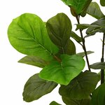 vidaXL Ficus artificiel 48 feuilles 165 cm vert