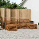 vidaXL Ensemble de canapés d'extérieur 5 pc