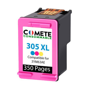 305XL - 1 cartouche compatible pour HP 305 XL - 1 couleur - COMETE