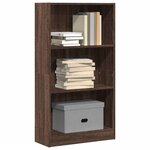 vidaXL Bibliothèque chêne marron 60x24x109 cm bois d'ingénierie