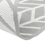 vidaXL Tapis d'extérieur ARAKIL gris Ø200 cm PP