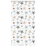 vidaXL Store enrouleur de douche avec cassette largeur du tissu 116 cm