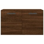 vidaXL Armoire murale Chêne marron 60x36 5x35 cm Bois d'ingénierie