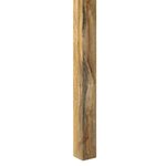 vidaXL Table à manger Bois de manguier massif 82x80x76 cm