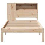 vidaXL Lit bibliothèque sans matelas 90x200 cm bois de pin massif