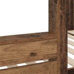 vidaXL Lit Superposé pour Enfants Bois ancien 90 x 190 cm