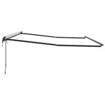 vidaXL Auvent avec Anthracite 5 x 3 m Métal